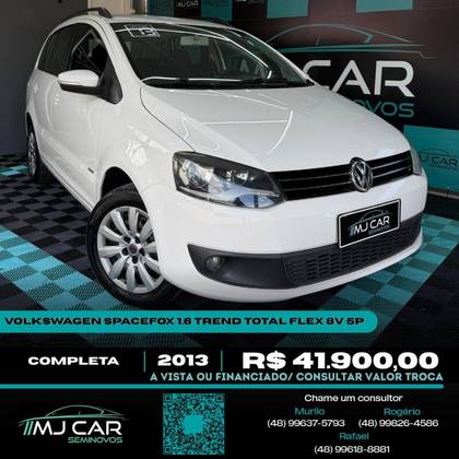 VOLKSWAGEN SPACEFOX 1.6 MI TREND 8V FLEX 4P MANUAL